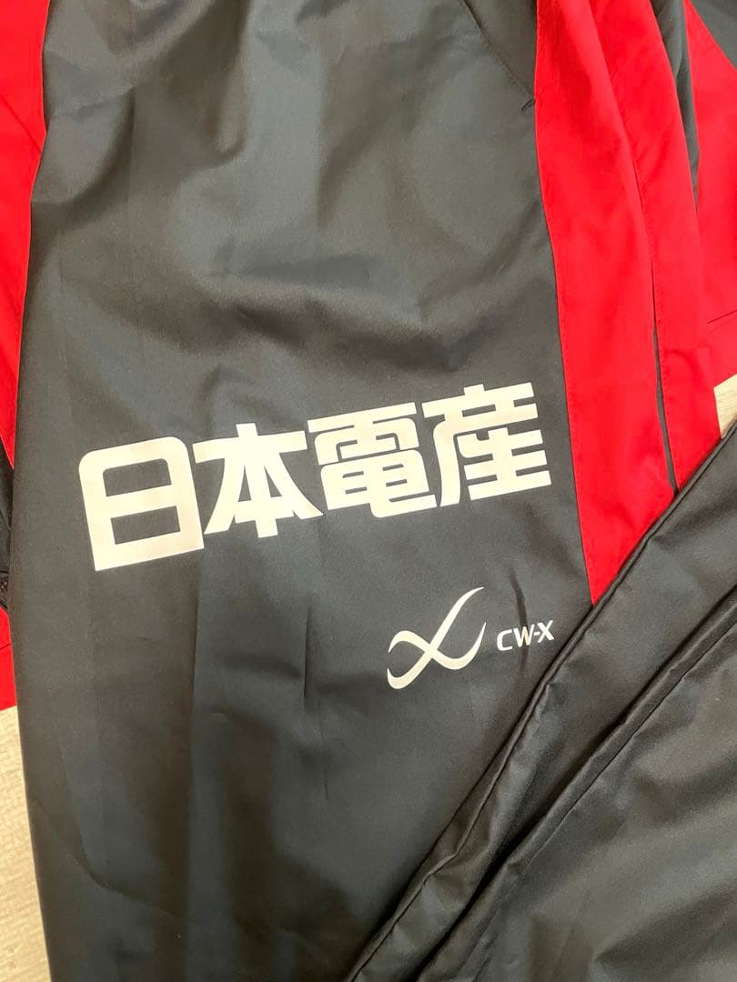 新品 京都サンガ ピステ上下 赤黒 サイズL ワコール