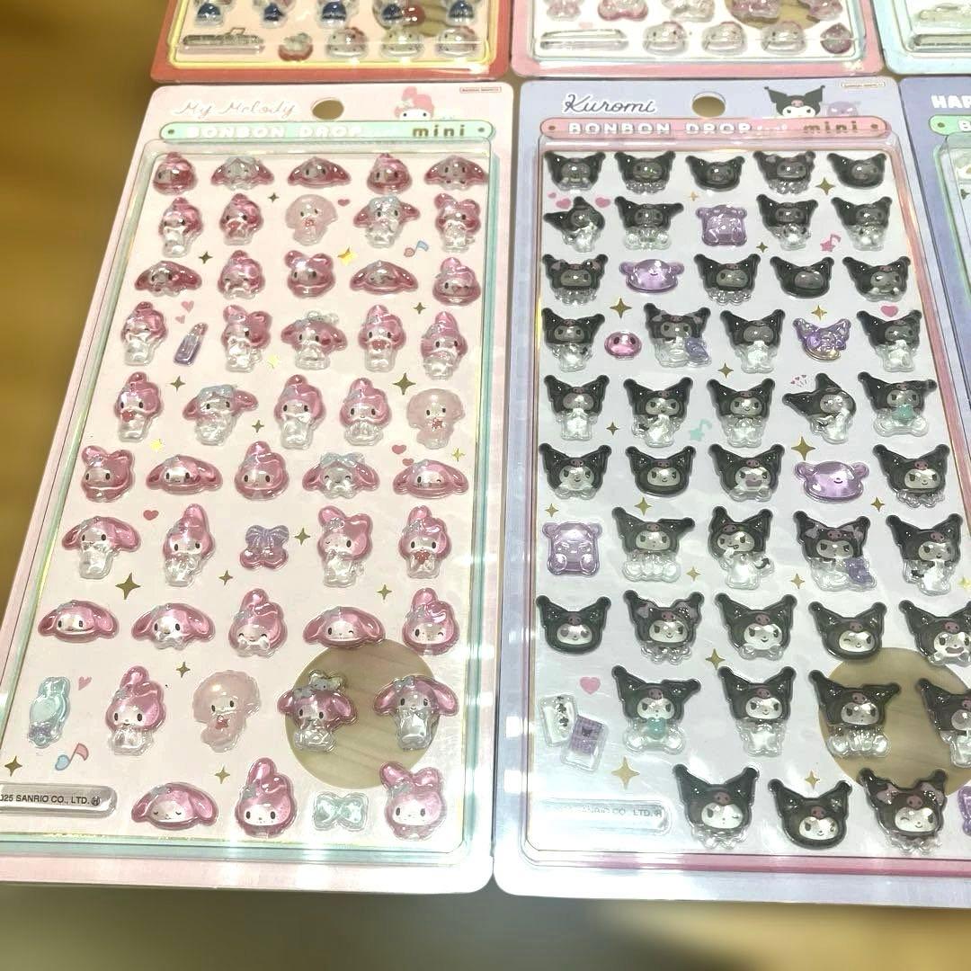 【正規品】ボンボンドロップシール サンリオmini ミニ 6種類 bonbon