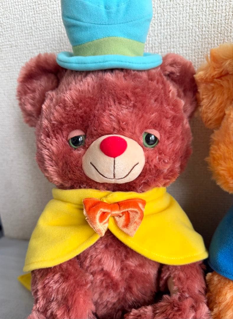 ディズニーストア　ユニベアシティ ぬいぐるみ(M) ボンゴレ　ビアンコ　セット