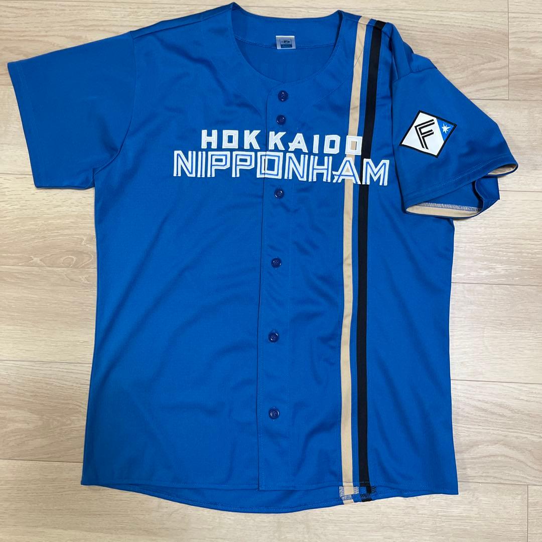 北海道日本ハムファイターズ　野村　ビジターユニフォーム