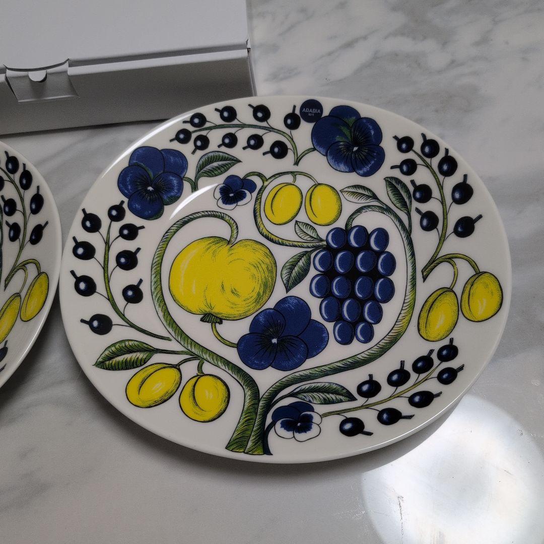 値下げ。新品　未使用　ARABIAアラビアパラティッシ　オバールプレート