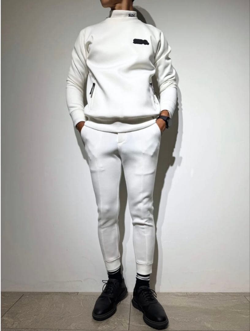 最終値下げ　SLDO ライト ダブルニットプルオーバー WHITE / XL