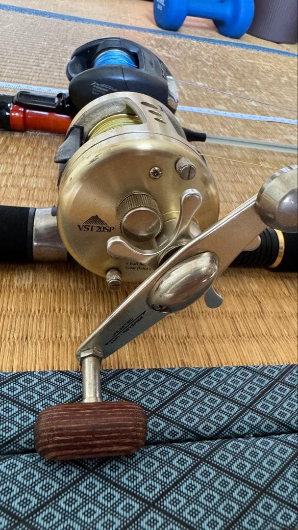 SHIMANO SS 3000 ワカサギ竿 リール付き 約2.0m