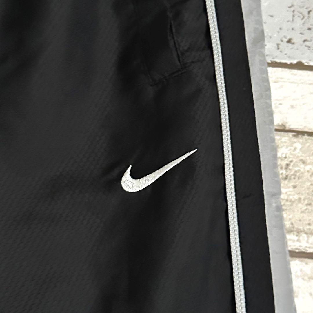 未使用級 NIKE 00's y2k ウインドブレーカー 上下 ブラック