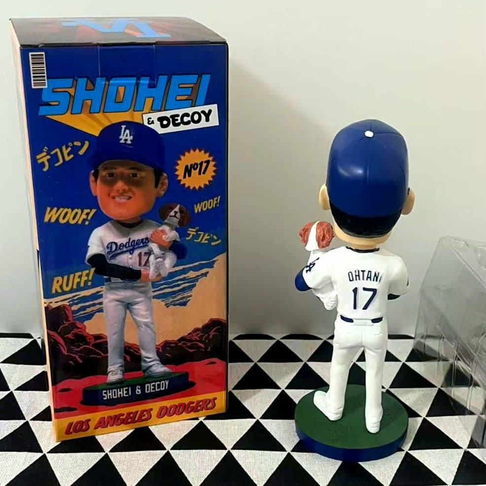 大谷翔平 デコピン 2024年8月28日球場配布 ドジャース ボブルヘッド