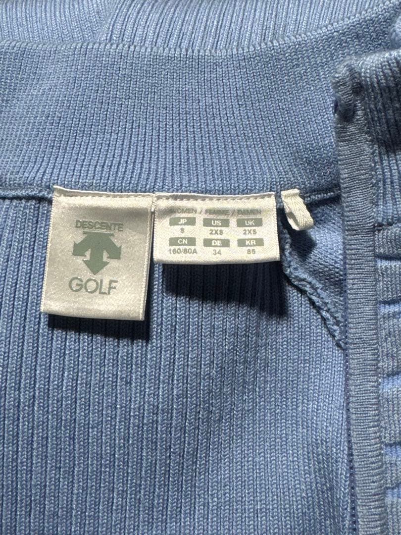 デサントゴルフDESCENTE GOLF レディースライトブルー セーターS