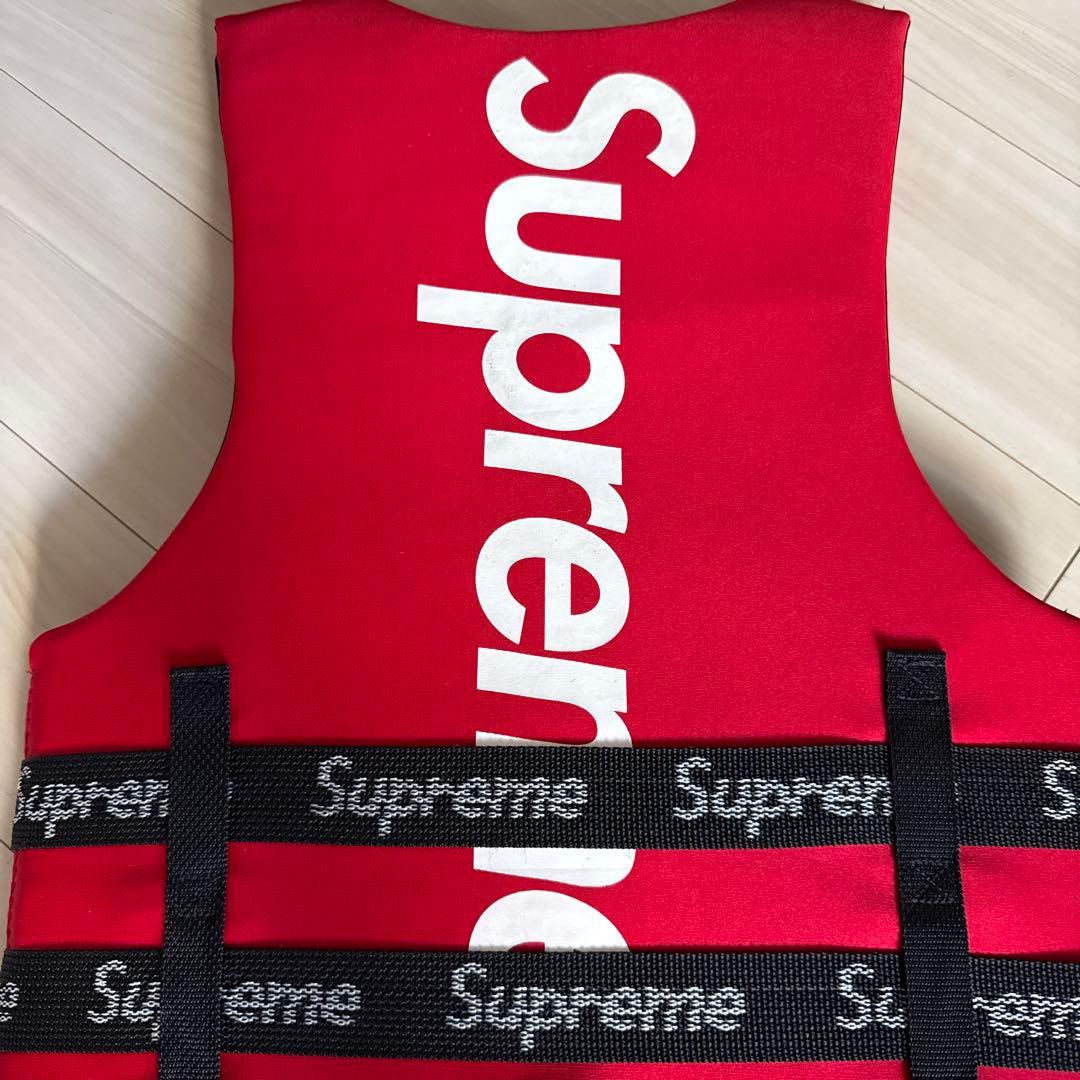 Supreme O'Brien ライフジャケット レッド