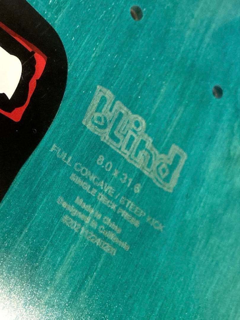 【未使用/新品】blind skateboard 8.0 スケボー　デッキ