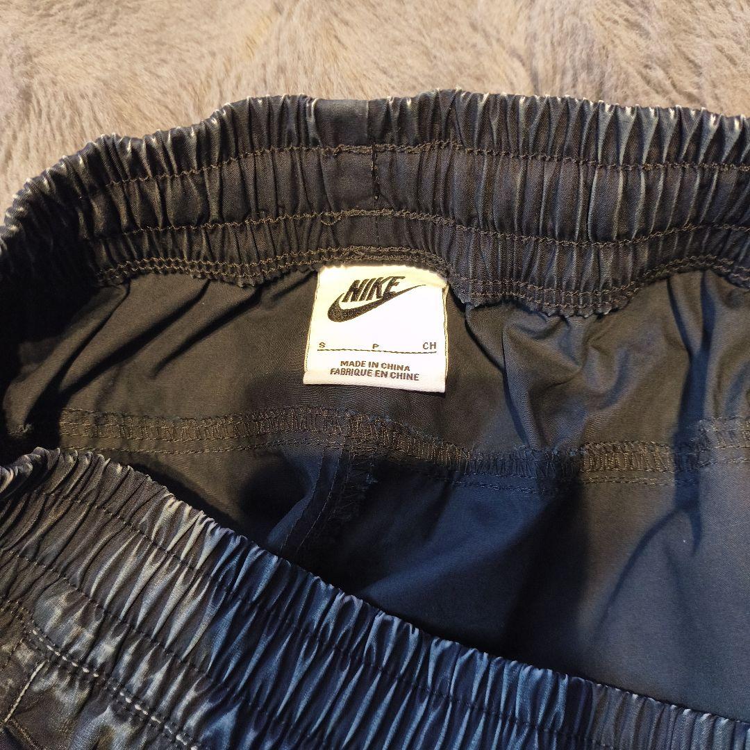 【美品】Nike ナイキ ナイロン セットアップ 上下 ブラック Sサイズ 黒