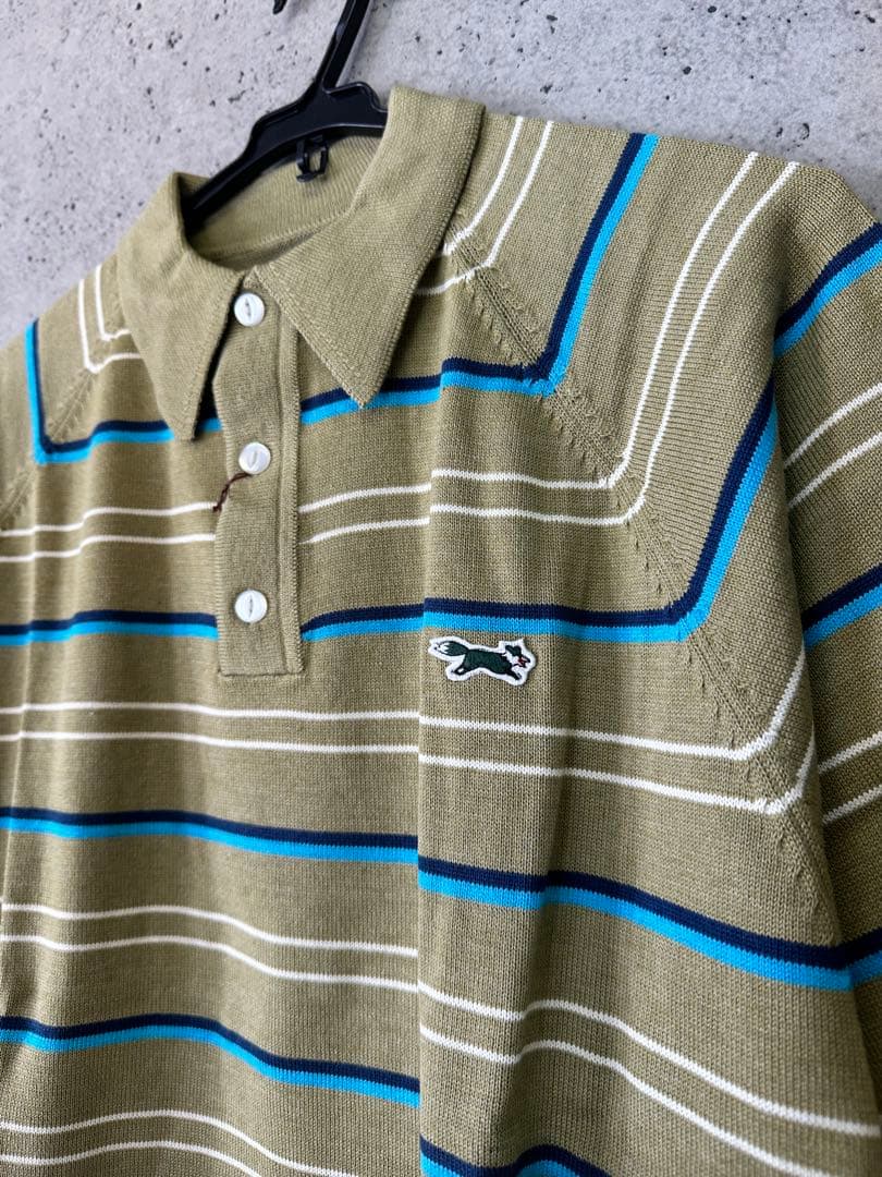 【新品未使用】サイズL メンズ ポロシャツ TheFox 2547