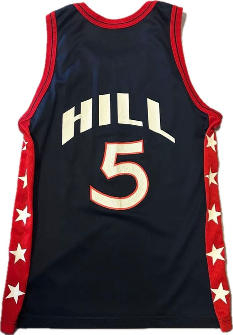 90s champion nba usa grant hill ゲーム シャツ