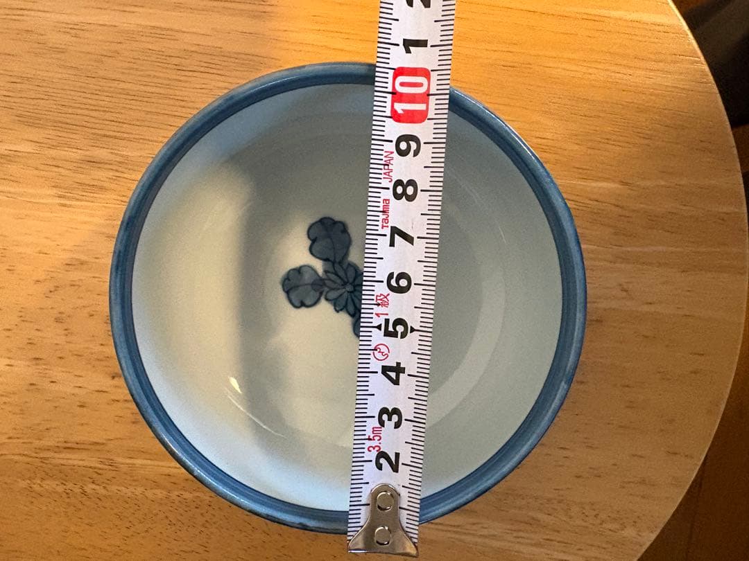 源右衛門窯/青彩菊絵取鉢5客/飾鉢/菓子鉢/懐石道具/