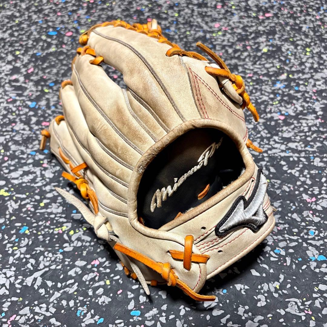 ミズノプロ オーダー 日本製 HAGA JAPAN イチロー型 硬式用 グローブ