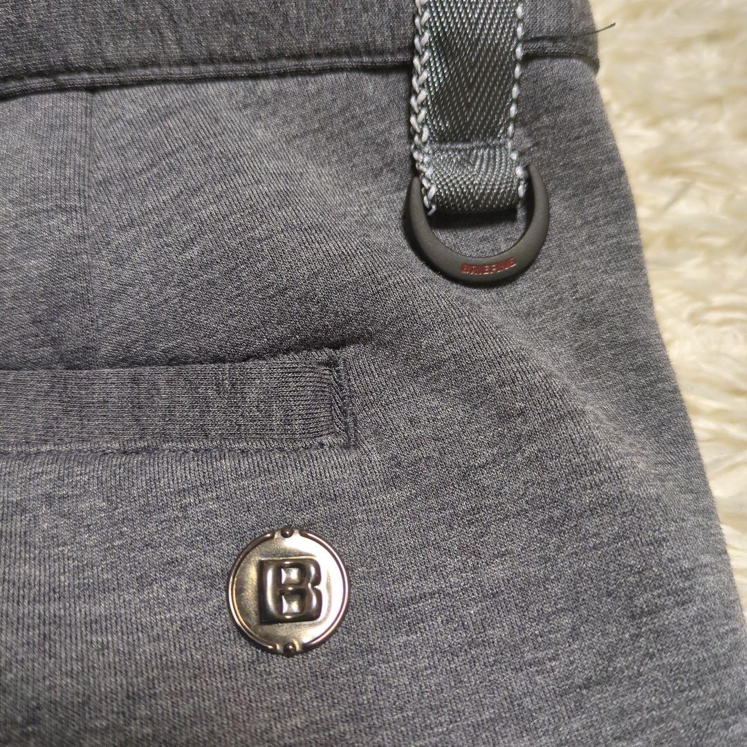 【美品】ブリーフィング ジョガーパンツ ゴルフ グレー メンズ XL