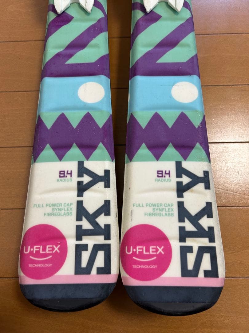 elan スキー板 130ビンディング付き