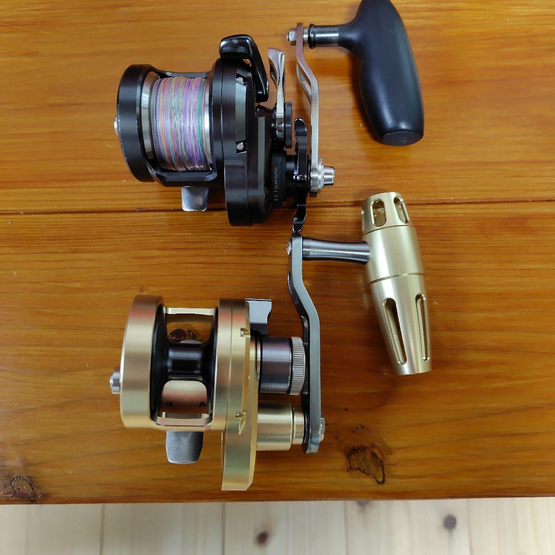 BT200L 両軸リール ゴールド 左ハンドル