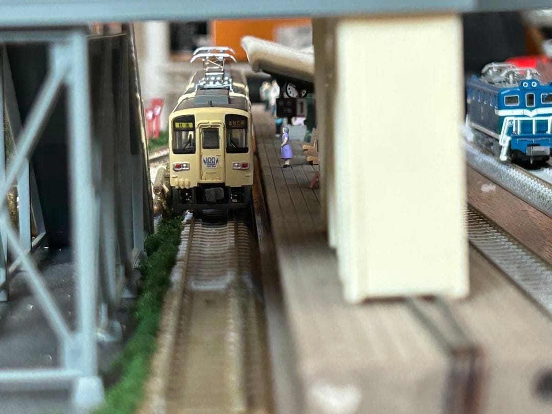 ジオラマ　Nケージ　車両無し