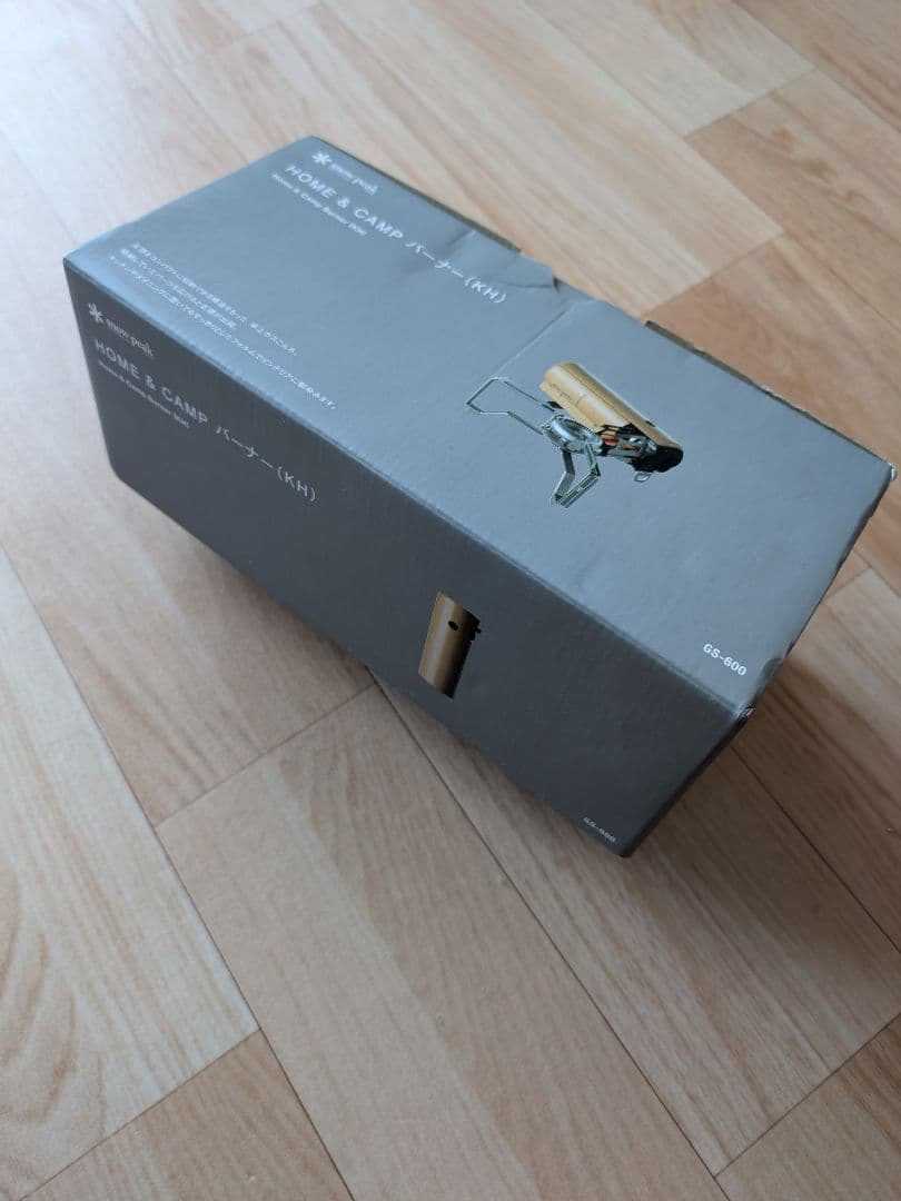 新品&CAMP バーナー GS-600 ゴールド スノーピーク