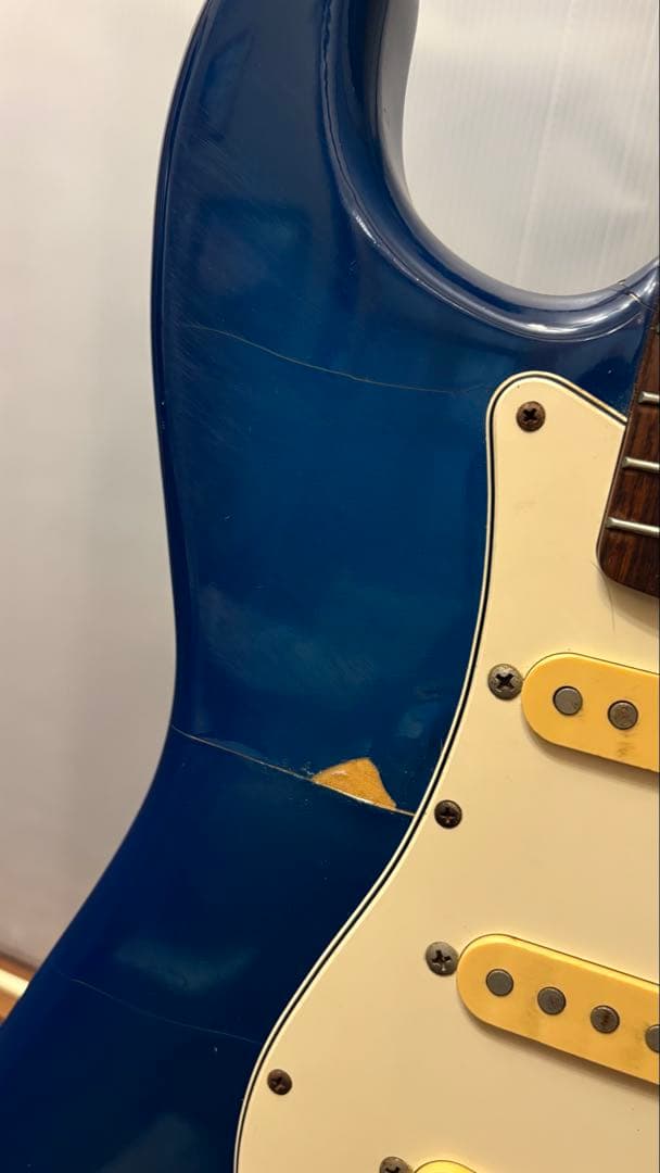Squier Fender Japan Silver Pシリアル フジゲン製
