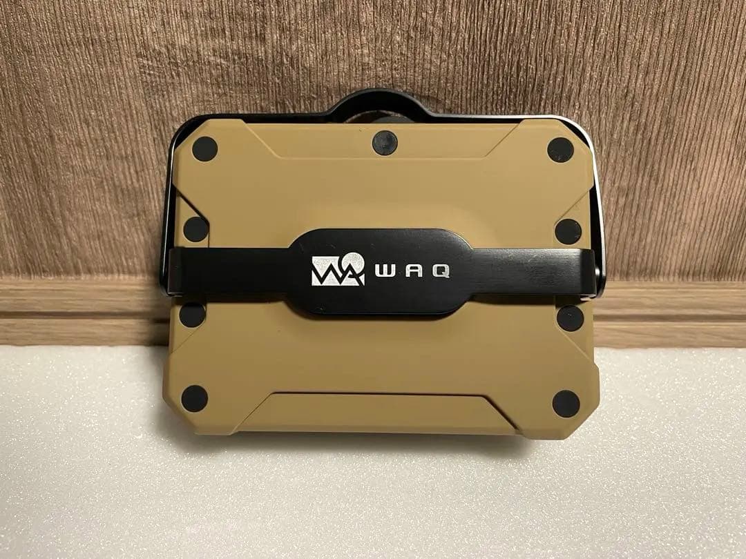 WAQ LEDランタン2 TAN 充電式 専用ケース付 ほぼ未使用 動作確認済