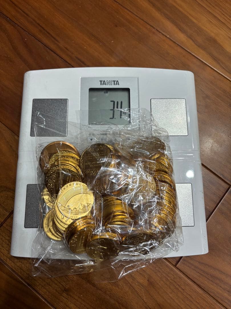 遺品整理　記念メダル3.4kg