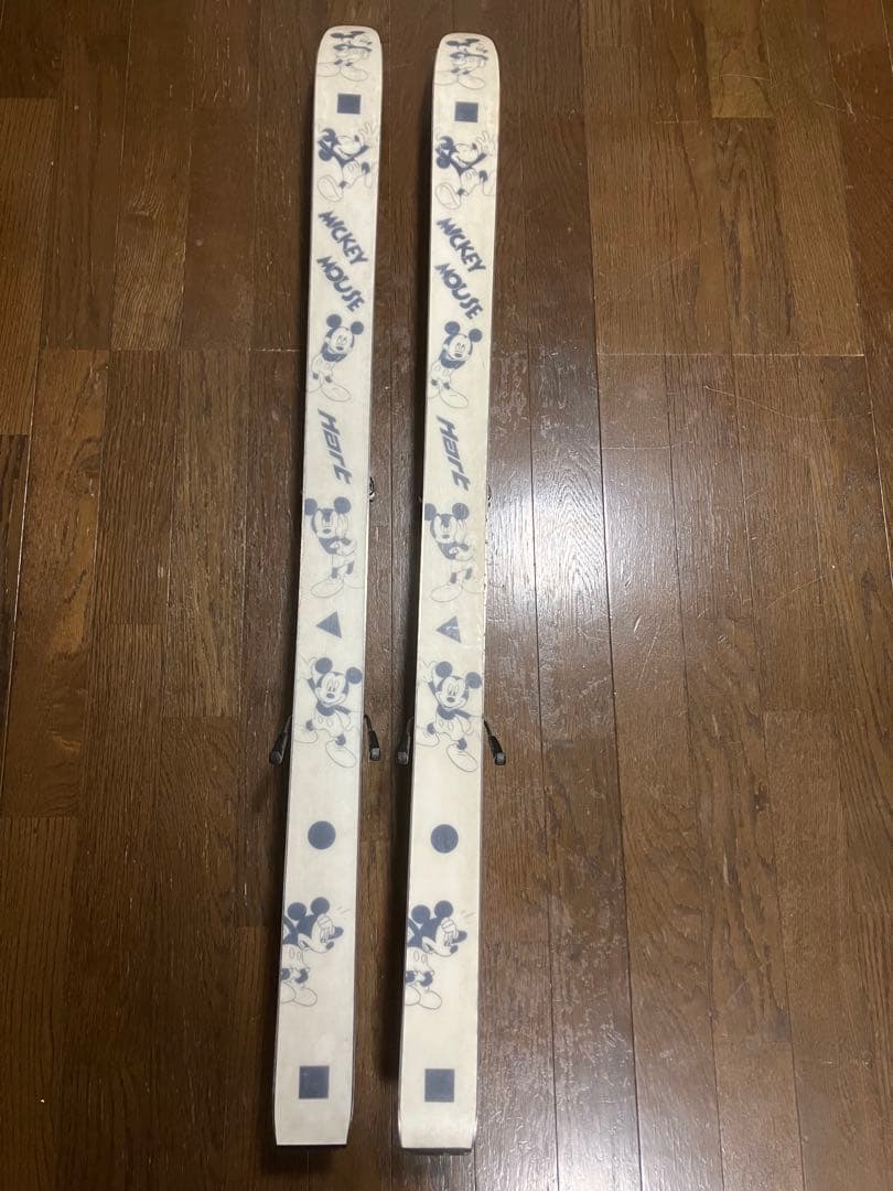 スキー板セット 紫色 ミッキーマウス　HART