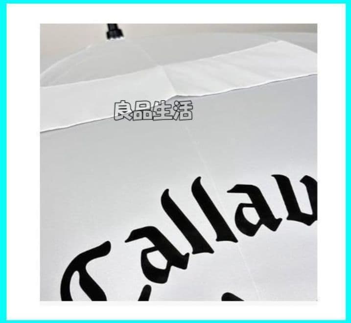 新品2本callaway♪キャロウェイ♪晴雨兼用UV仕様♪大型アンブレラ♪日傘W
