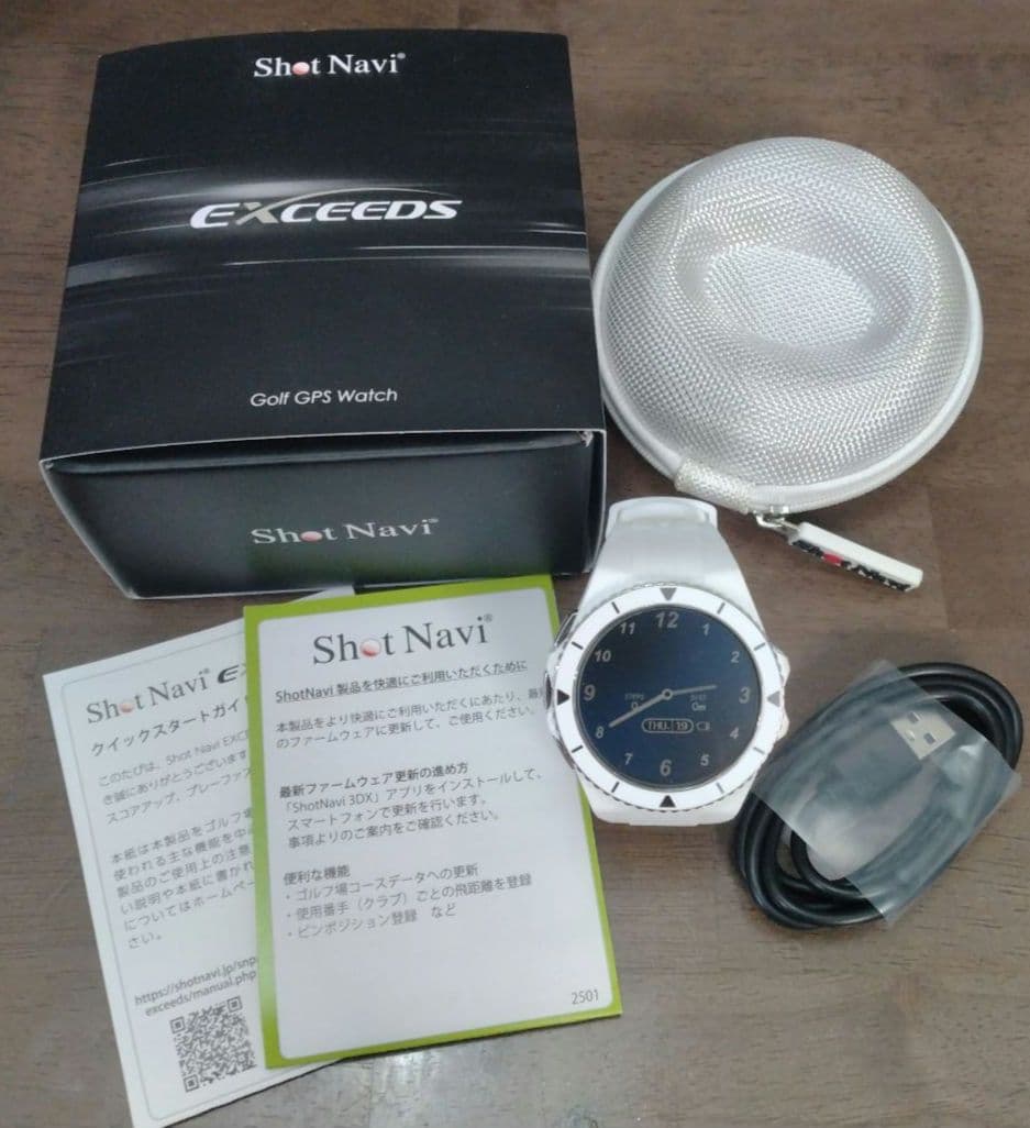 Shot Navi ショットナビ EXCEEDS エクシード ホワイト