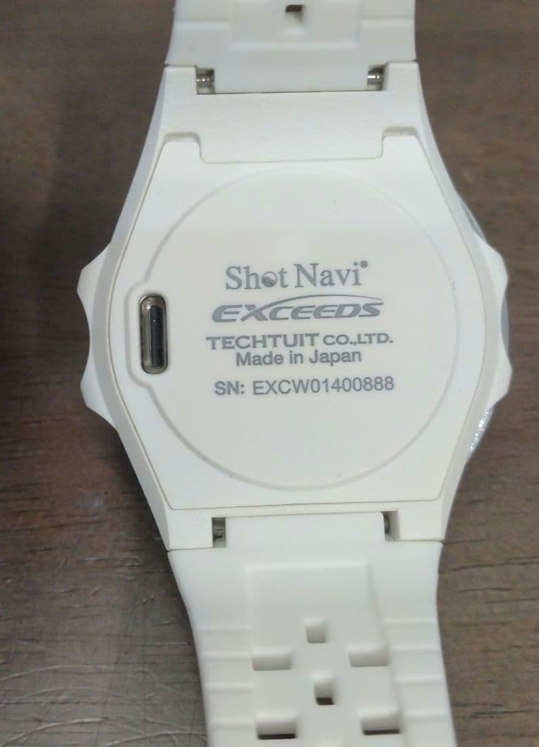 Shot Navi ショットナビ EXCEEDS エクシード ホワイト