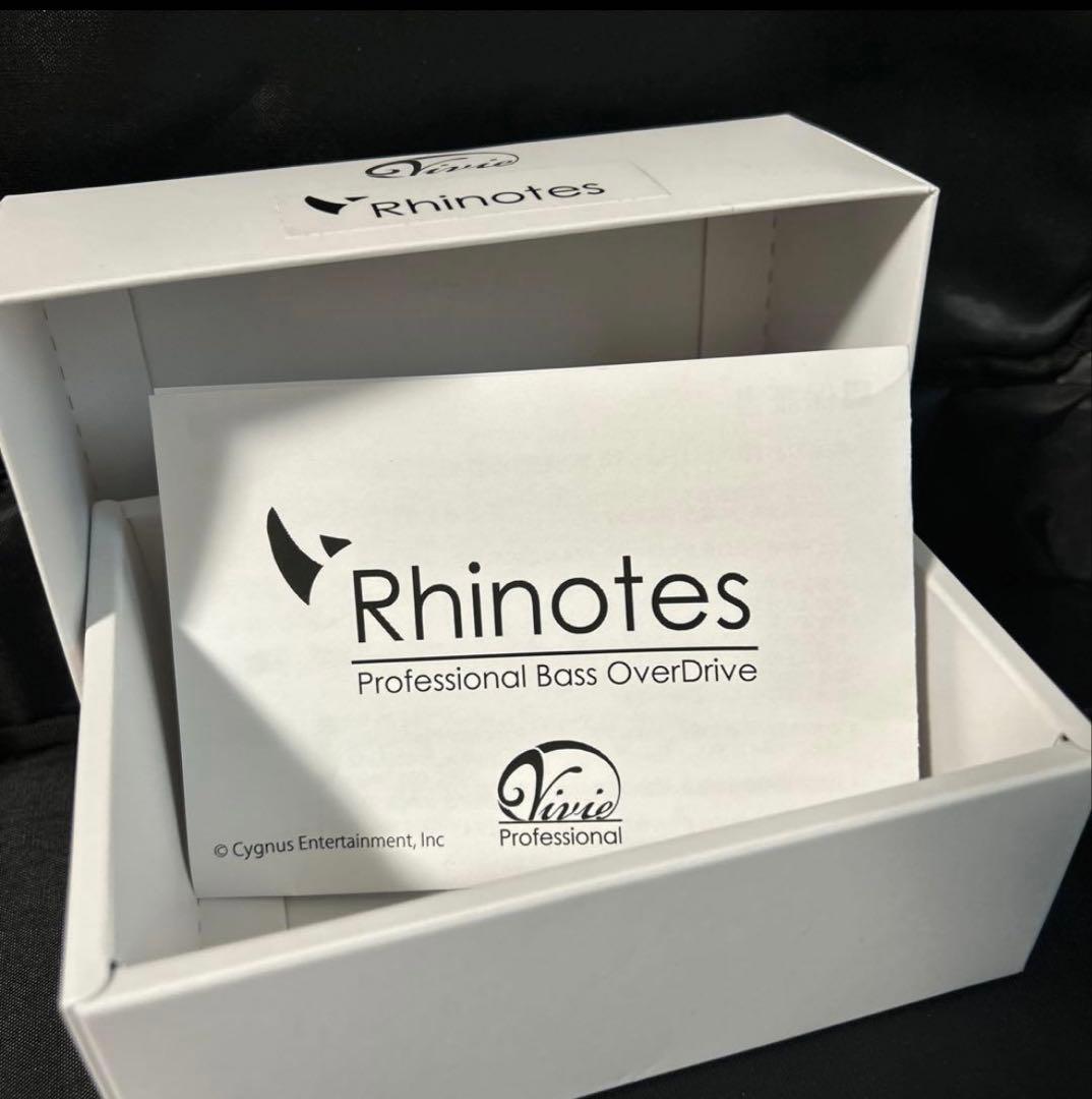 Vivie Rhinotes ベース用プリアンプ、オーバードライブ