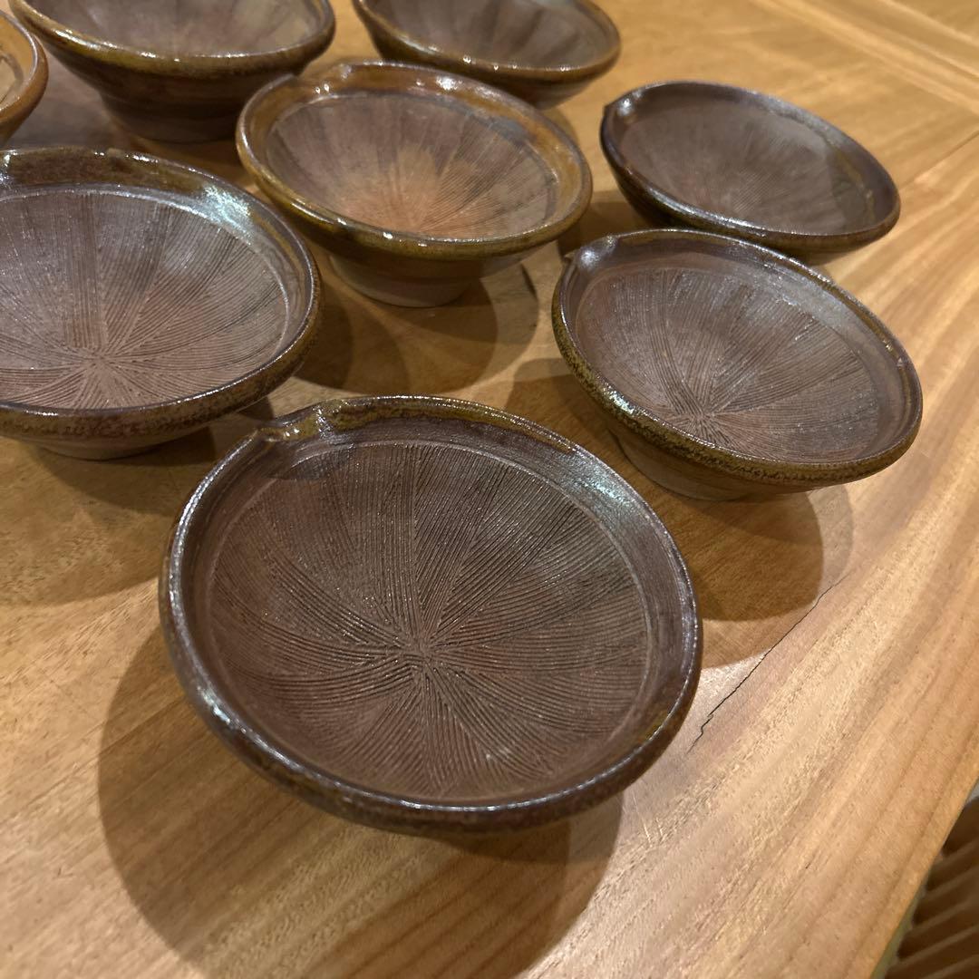 小石原焼　摺鉢片口鉢　八個