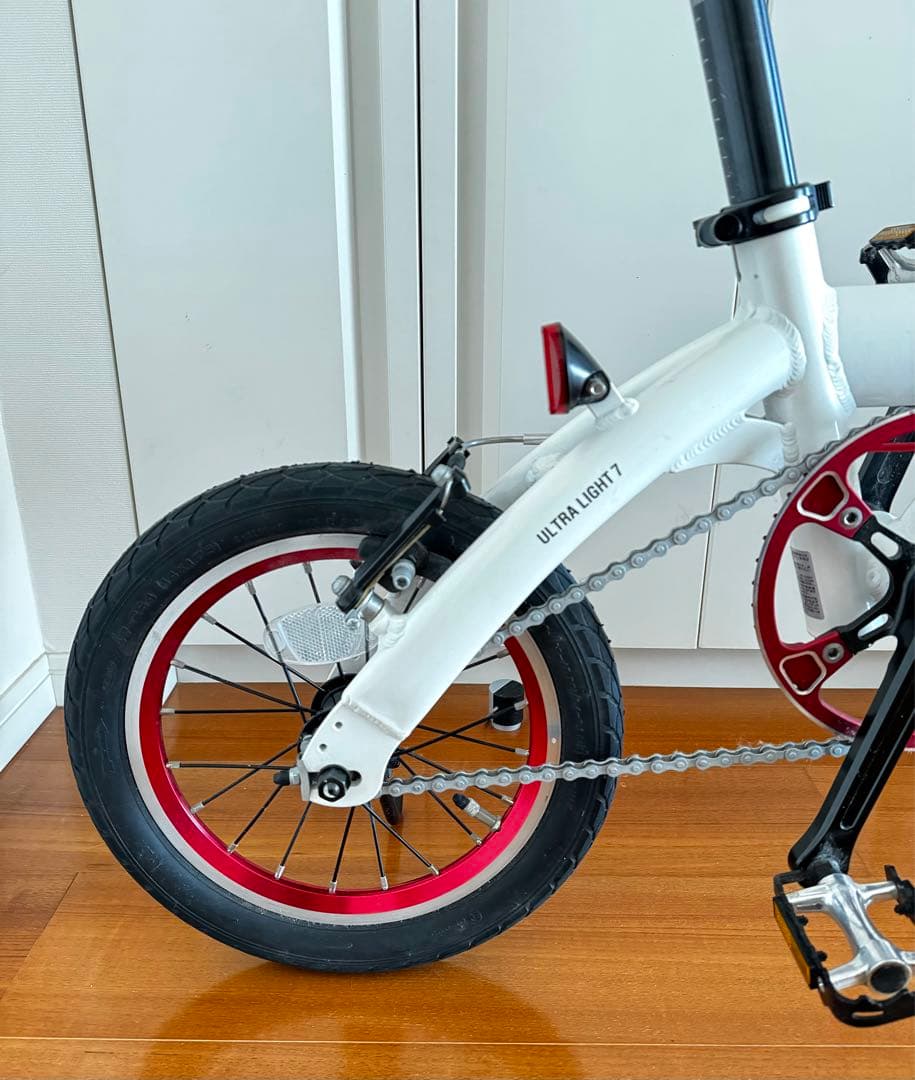 美品　ルノー ULTRA LIGHT7 折り畳み自転車 匿名配送 送料込み！