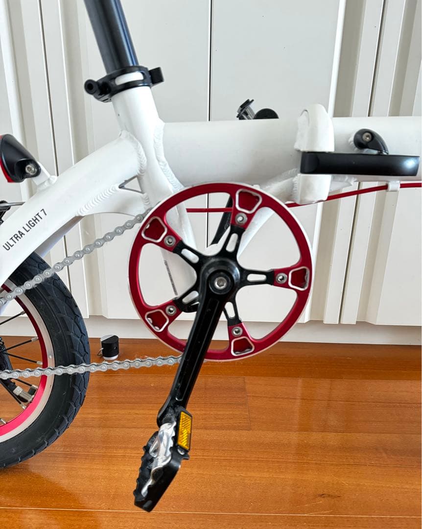 美品　ルノー ULTRA LIGHT7 折り畳み自転車 匿名配送 送料込み！