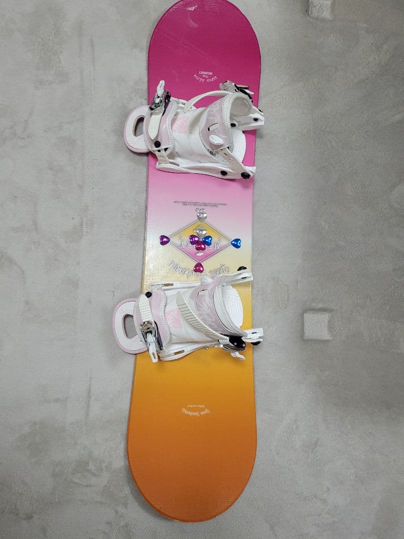 SPOON スノーボード 板 SALOMONブーツセット 子供用 キッズ