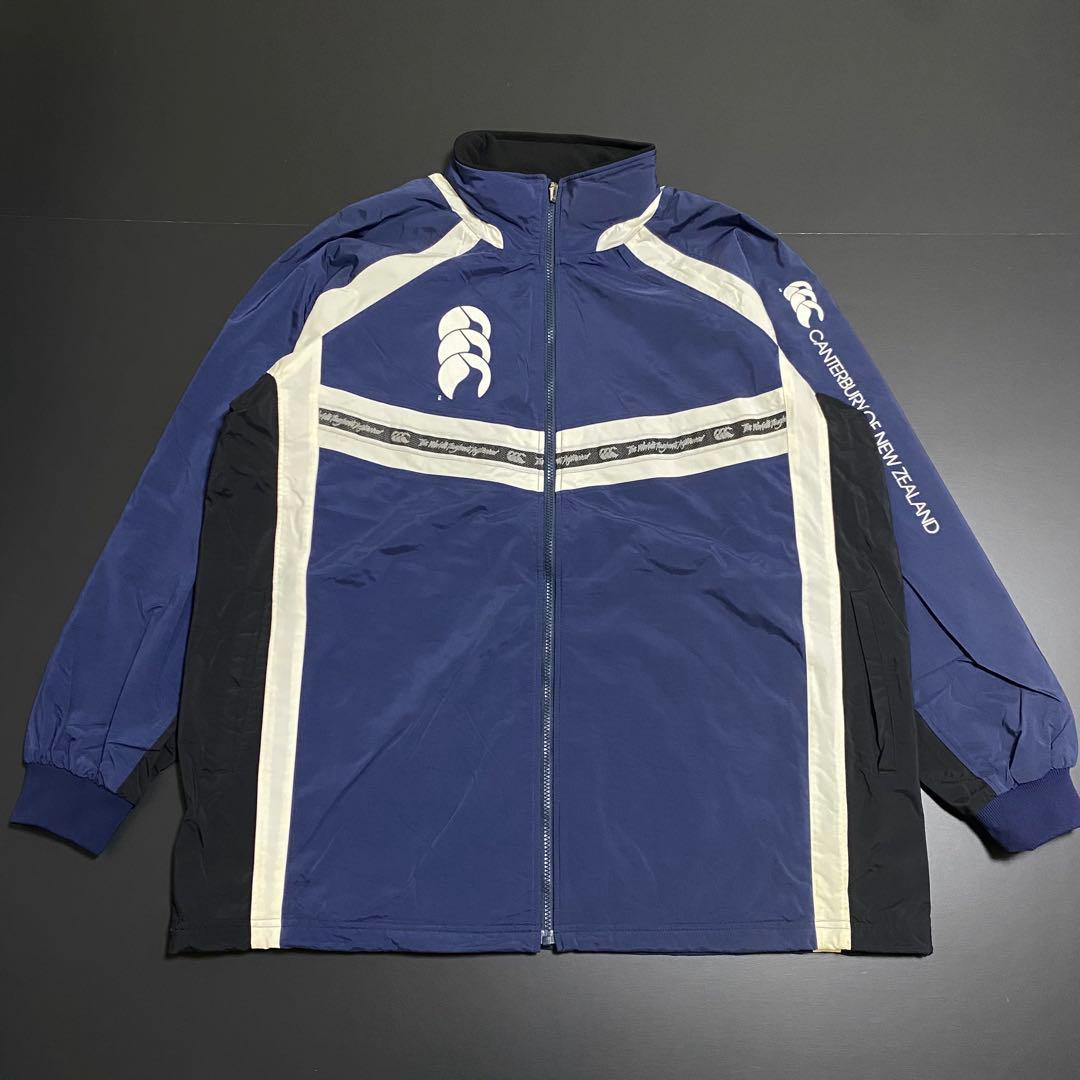 半*雄様 美品 Canterbury ウィンドブレーカー 上下セット 裏起毛 メ