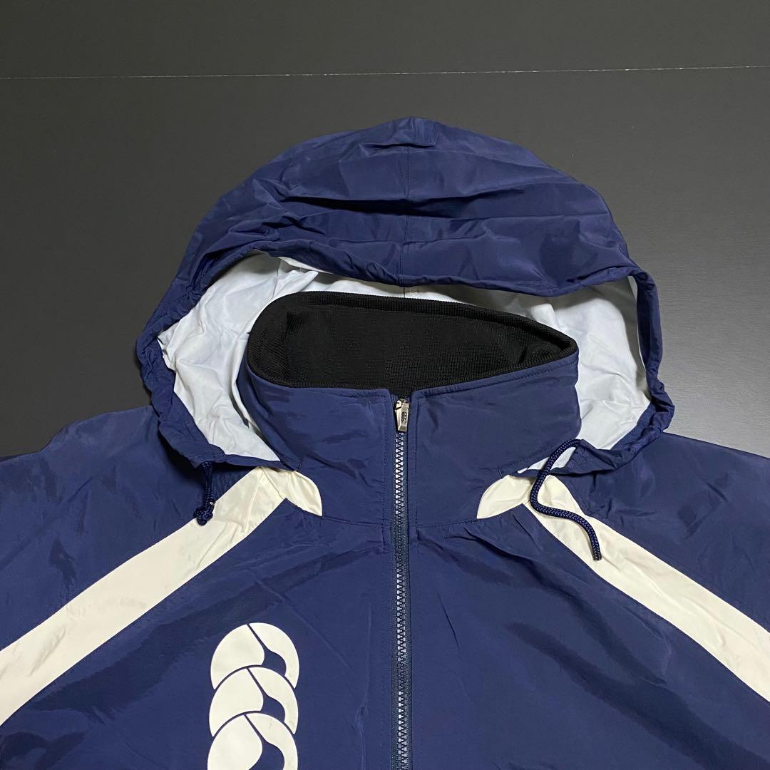 半*雄様 美品 Canterbury ウィンドブレーカー 上下セット 裏起毛 メ