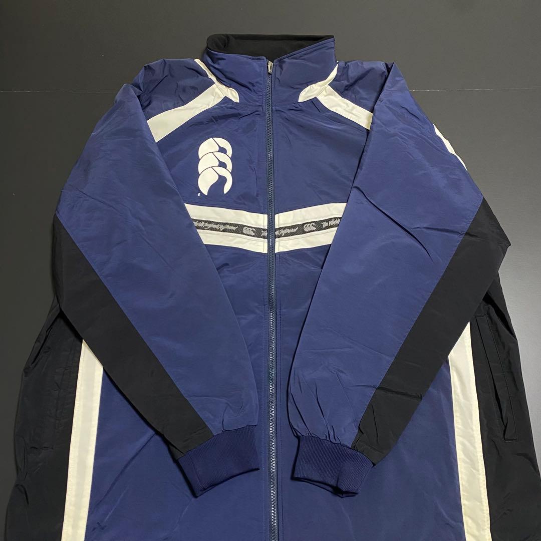 半*雄様 美品 Canterbury ウィンドブレーカー 上下セット 裏起毛 メ