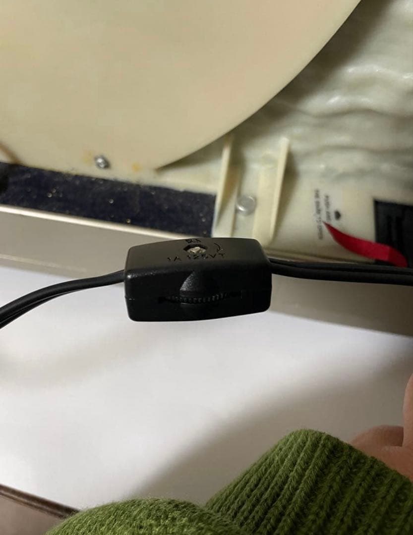 サンタクロースとトナカイの置物