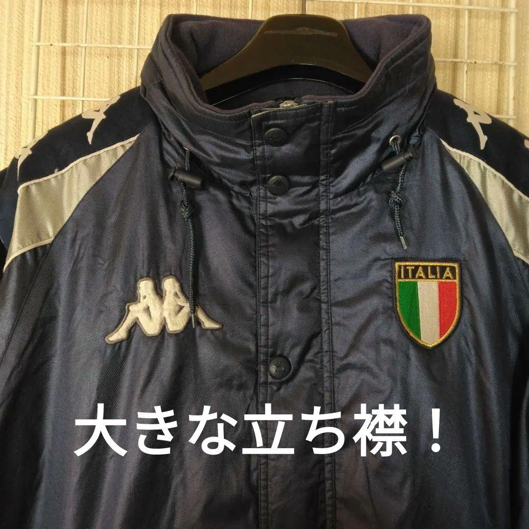 Kappa イタリア代表 ベンチコート XL ネイビー4Lビンテージモデル