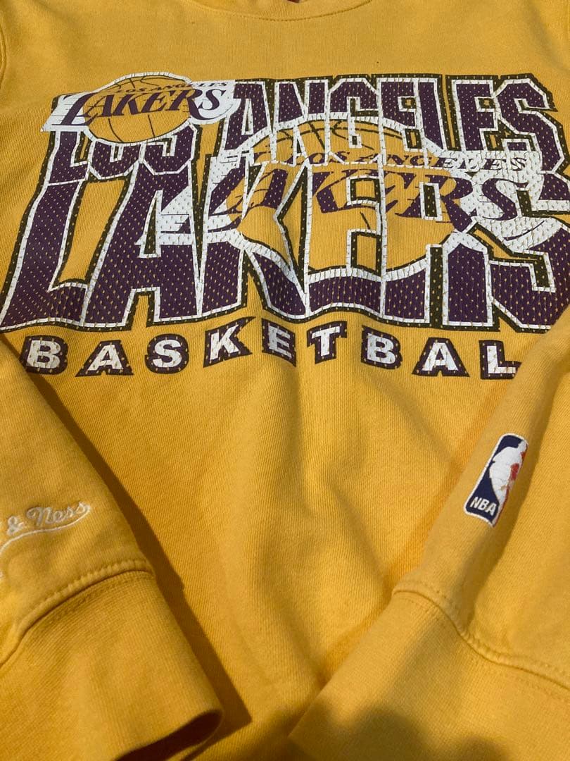 ヴィンテージ　Michell&ness Lakers レイカーズ　スウェット