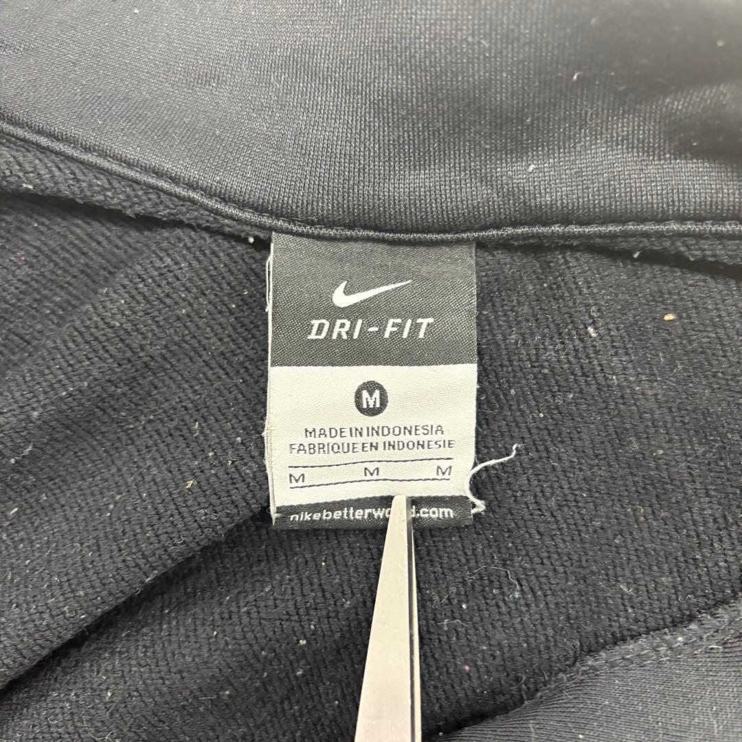 Nike ハーフジップ　トラックジャケット　黒