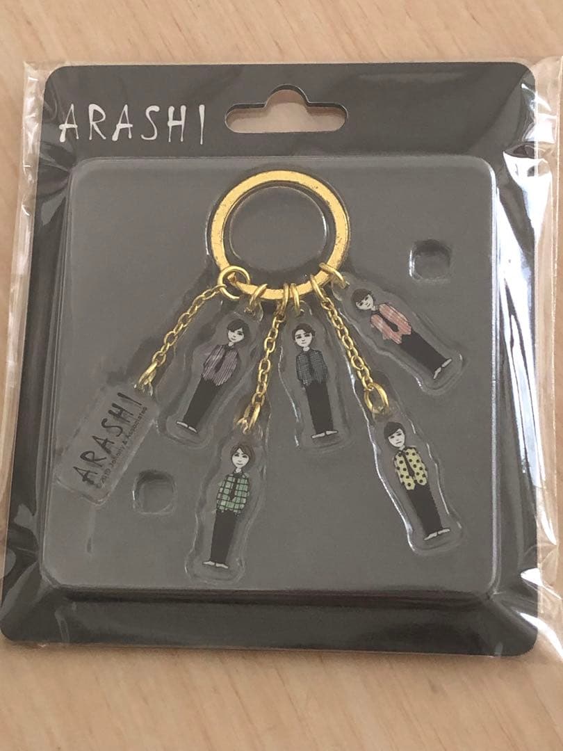 嵐を旅する展覧会　アクリルキーチェーン　缶バッジ　嵐　ARASHI 嵐グッズ