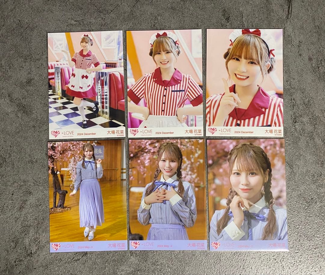 ＝LOVE イコラブ 生写真 大場花菜 まとめ売り コンプ