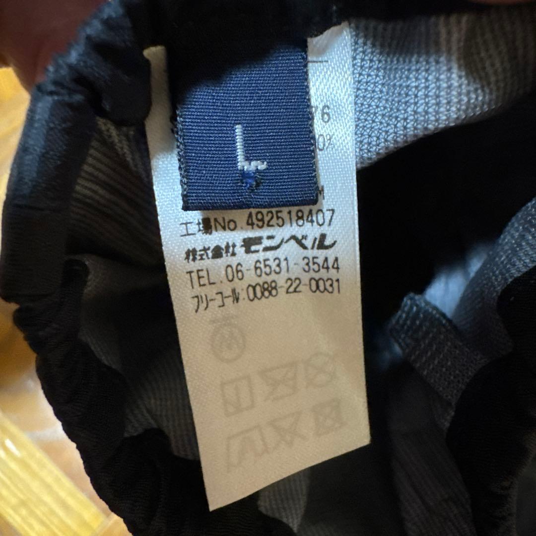 モンベル ドライテック サイクルレイングローブ L