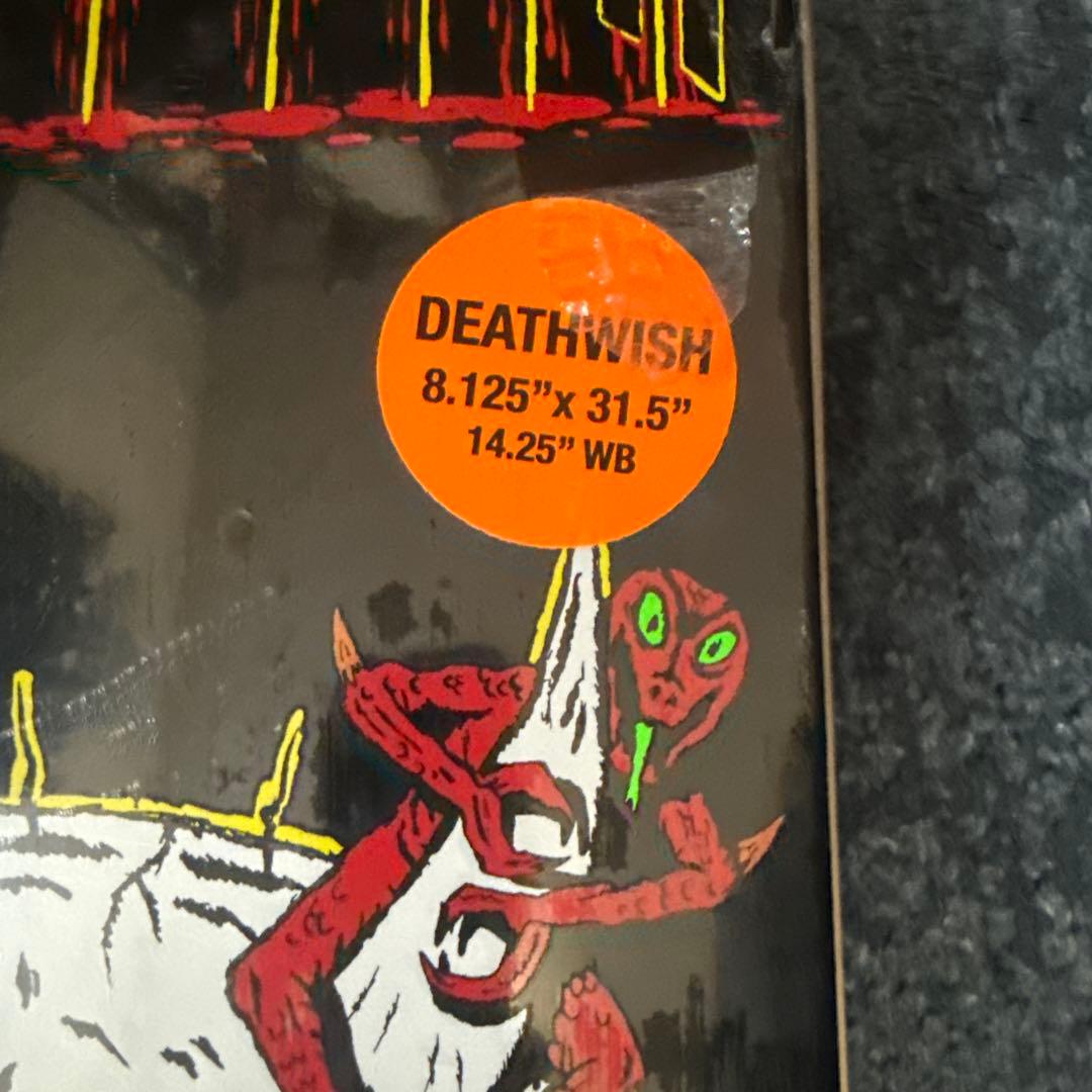 【新品未使用】DEATHWISH スケートボードデッキ　スケボー　板