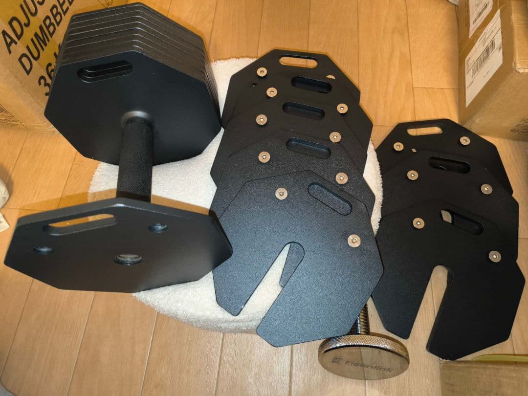 ブランドEisenlink　36kg×1　八角形ブラック