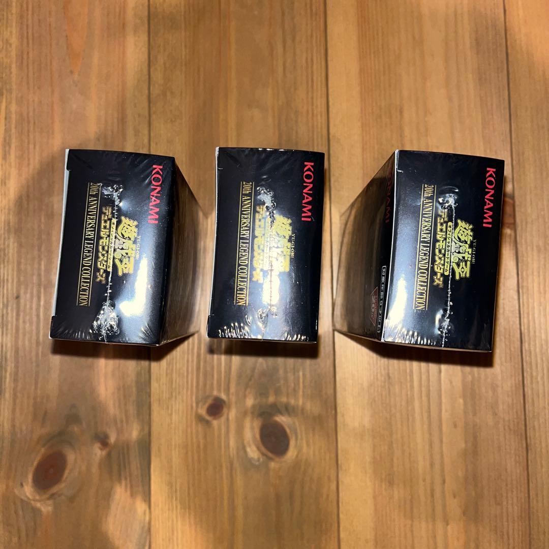レジェンドコレクション　 box シュリンク付き　遊戯王
