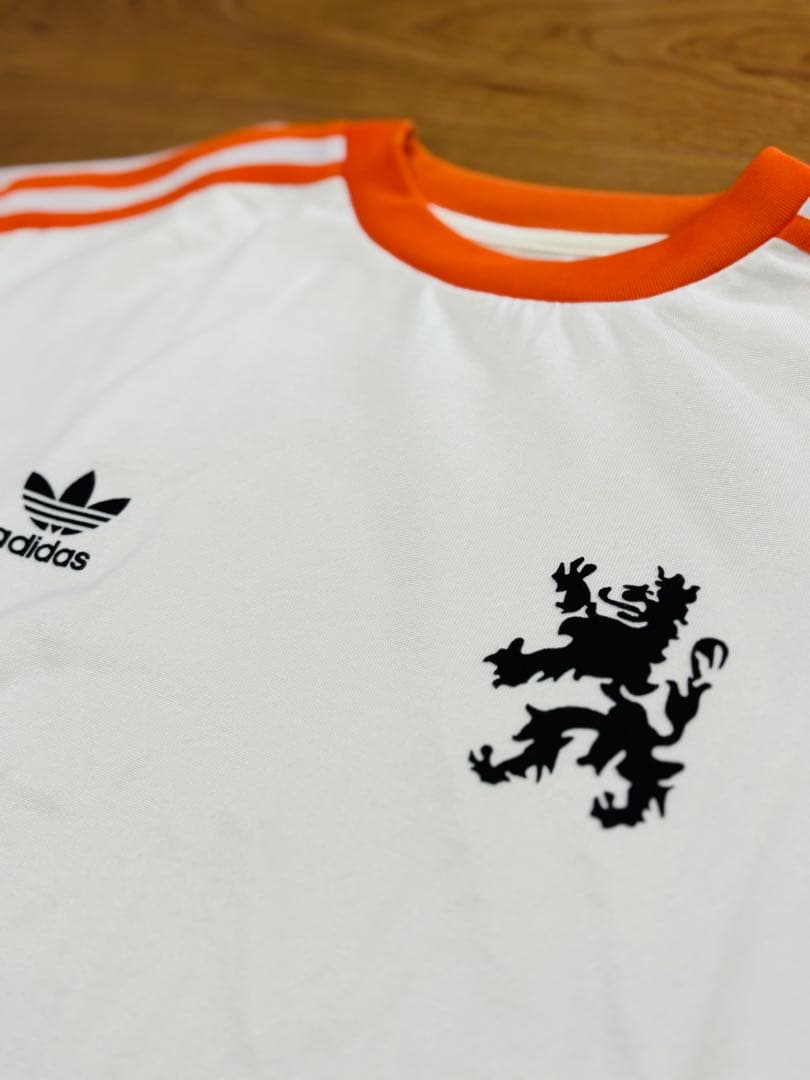 【激レア】adidas 1978 オランダ代表 復刻ユニフォーム 長袖