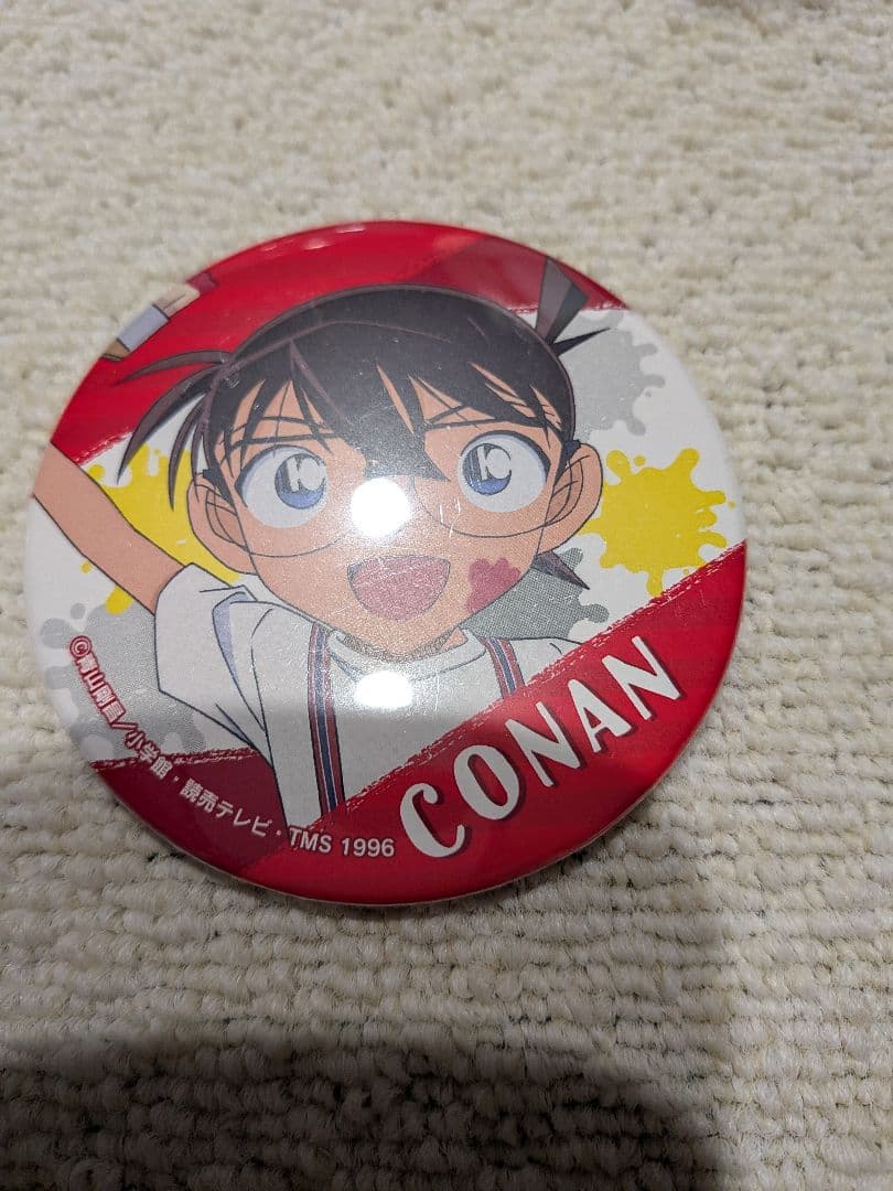 名探偵コナン　江戸川コナン 缶バッジ 　コースター　セット