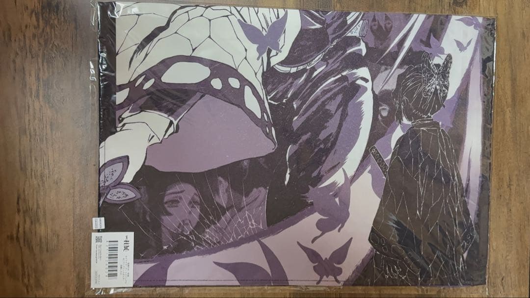 鬼滅の刃　胡蝶しのぶ　柱展　キャラクターアートビジュアルファブリックポスター